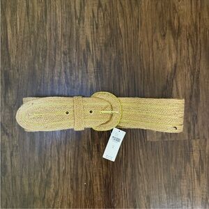 Stylish Tan Woven Belt